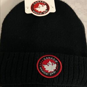 Canada Weather Gear Black Beanie